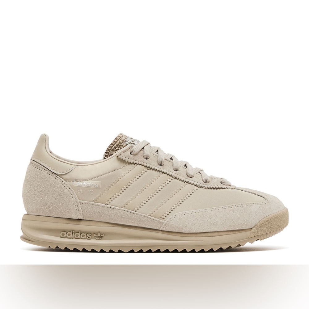 Adidas SL 72 Sand-Toned Sneakers Alumina